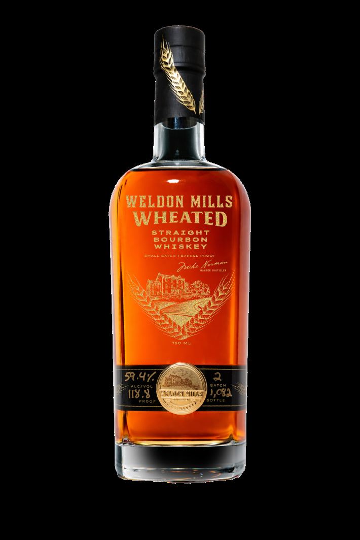 Wheated bourbon label design